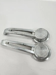 1959-64 OEM GM Chevy Pontiac Buick Oldsmobile Inside Door Handle PAIR 4301748 - Picture 1 of 5