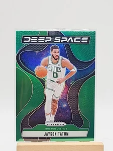 2024-25 Panini Prizm - Deep Space Jayson Tatum #7 Green Prizm - Picture 1 of 2