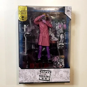 🤡🦇 McFarlane Toys DC Cover Recreations Killing Joke Joker Gold Label 🦇🤡 - Picture 1 of 2