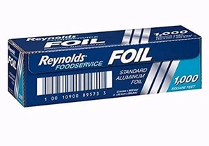 Reynolds Wrap Food Service Rotolo di Foglio di Alluminio con Taglierina Integrata, 1000 Mq Ft - Foto 1 di 14