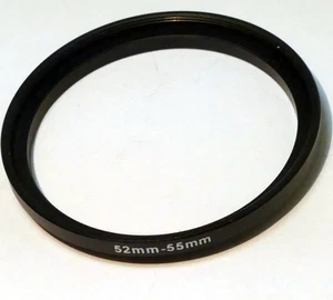 52mm to 55mm male to female threads step Up ring for 50mm f1.8 - Picture 1 of 4