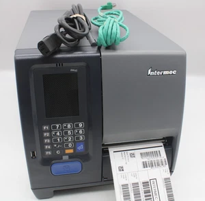 Intermec PM43 Ethernet Thermal Transfer Label Printer PM43A1100000020 w/ Cables - Picture 1 of 8
