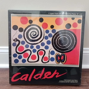 Puzzle CALDER 24x18 1985 Temptation of a Butterfly NUEVO SELLADO Maruca 551 piezas - Imagen 1 de 5