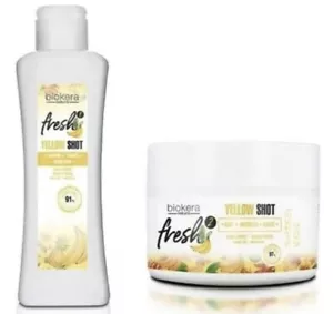 Biokera maschera fresca shampoo giallo 10,8 once + maschera 8,3 once - Foto 1 di 1