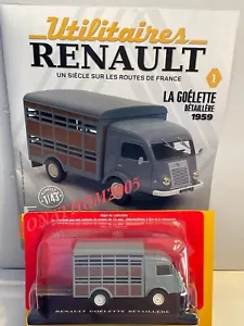 COLLECTION UTILITAIRES RENAULT - GOELETTE BETAILLERE 1959 au 1/43 ° - Bild 1 von 2