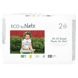 Eco by Naty Nappies, Size 2 - 33 per pack - Picture 1 of 3