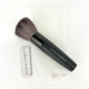 Mary Kay Mineral Powder Foundation Makeup Brush Flat Top Kabuki Black NEW - Picture 1 of 4