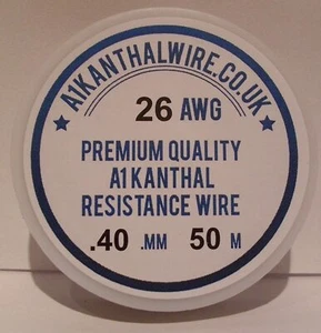 A1 Kanthal Resistance Wire 50m Lengths on a Reel foam cutting pottery etc - Picture 1 of 6