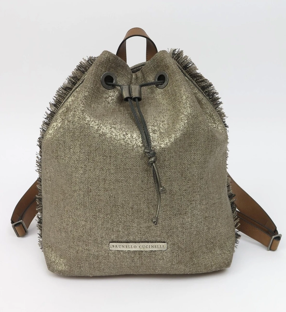 Brunello Cucinelli Backpack Handbags & Bags Leather Exterior for