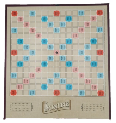 Scrabble Board Game Replacement Game Board Only Hasbro 2001 - Image 1 of 3