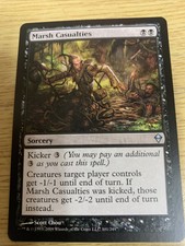 Marsh Casualties x1 MTG Zendikar Never Played