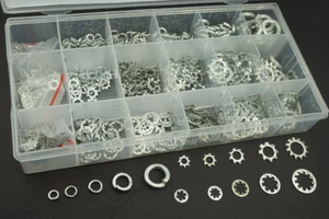 ASSORTIMENTO KIT RONDELLE 720 PEZZI IN ACCIAIO ASSORTIMENTO DI VARIE DIMENSIONI - Foto 1 di 1