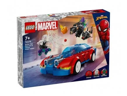 Lego Super Heros 76279 Voiture de course de Spider Man et Bouffon Vert venomise - Photo 1/1