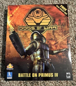 Dogs of War Battle On Primus IV PC CD-ROM GAME Big Box computer New Sealed - Picture 1 of 5