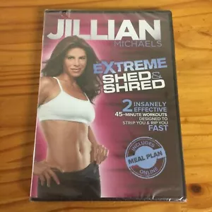 Jillian Michaels Extreme Shed & Shred DVD New / Sealed Exercise Fitness - Picture 1 of 4