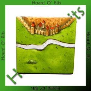 CARCASSONNE BITS - STARTING TILE (INVERSED BACK) - Rio Grand Games - Picture 1 of 1