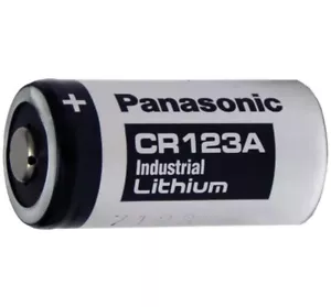 2-pk Panasonic Industrial Lithium Battery 3V CR123A NEW Made in Japan - Picture 1 of 3