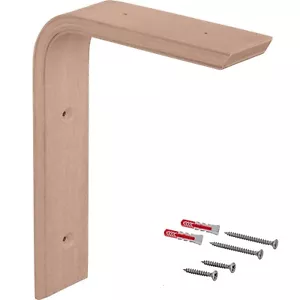 Gedotec Ángulo de Estantería Country Madera Ménsula Haya 100-250 MM Wand-Konsole - Imagen 1 de 32