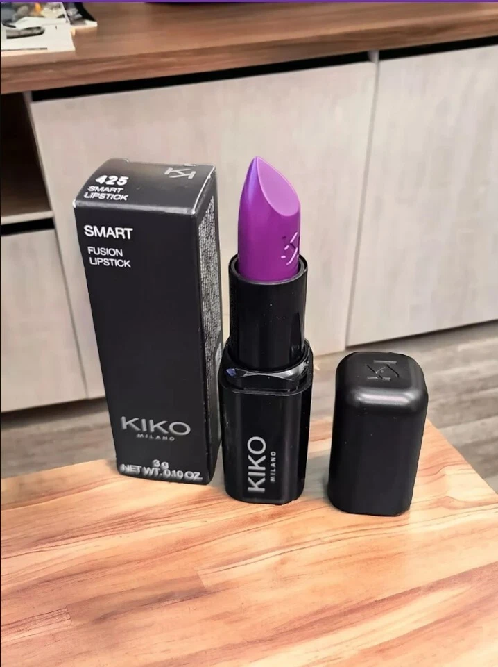 KIKO MILANO Smart Reichhaltiger Pflegender Lippenstift 425 Deep Violet Mode Chic