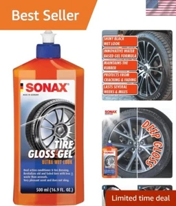 Tire Gloss Gel 500ml | Long-Lasting Rubber Conditioner for Showroom Finish - Picture 1 of 6