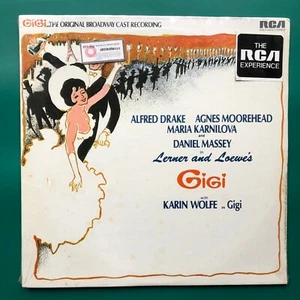 GIGI Broadway Musical LP Alfred Drake Daniel Massey Agnes Moorehead USA SEALED - Picture 1 of 22