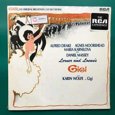 GIGI Broadway Musical LP Alfred Drake Daniel Massey Agnes Moorehead USA SEALED - Image 1 of 4