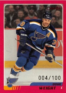 2003-04 O-Pee-Chee rojo #125 peso doble/100 - Imagen 1 de 2
