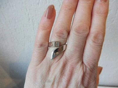 Anello Extravergine Bellissimo Placcato Argento, Pierre Lang Taglia 53 (VI)! - Immagine 1 di 4