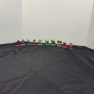 Marvel Jada Toys Nano Miniature Metal Auction Figures Toy Lotof 10 Approx 1.5" - Picture 1 of 18