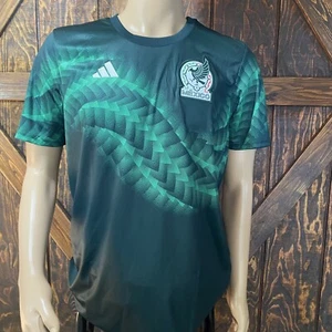Adidas 22 Authentic Mexico MEN’S Pre-Match Jersey HF 1370 205 slim Fit  Medium - Picture 1 of 3