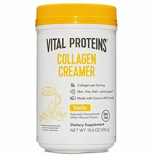 Vital Proteins Collagen Creamer Vanilla Dietary Supplements - 10oz