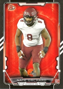 BOWMAN-NEGRO Nate Orchard RC COMANDANTES JEFES BILLETES MARRONES Utah UTES - Imagen 1 de 1