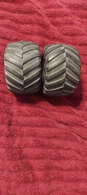 Llantas y neumáticos Tamiya Black Foot vintage Foto 1 de 3