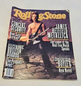 Rolling Stone Magazine April 15 1993 Issue 654 James Hetfield Metallica - Bild 1 von 2