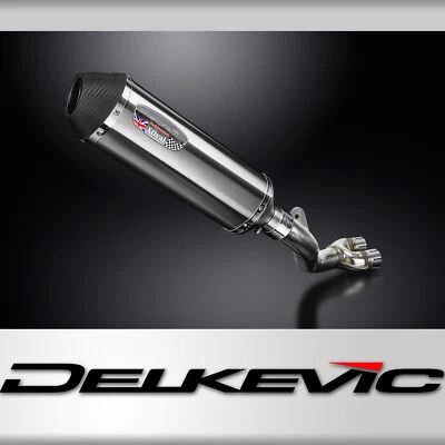 Honda CB1000R CB1000RA 08-16 Slip On 13.5" X-Oval Stainless Exhaust Muffler Kit - Image 1 of 4