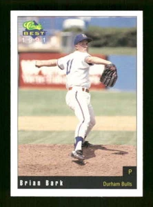 1991 Classic Best Durham Bulls 2 Brian Bark BXCP22 - Picture 1 of 2