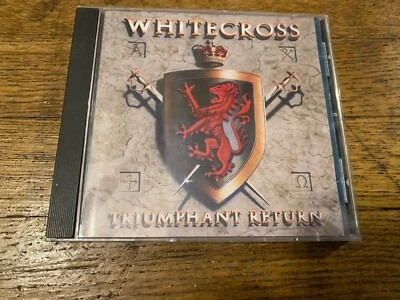 Whitecross ‎– Triumphant Return - CD -1989 Pure Metal Label Christian Metal RATT - Image 1 of 2