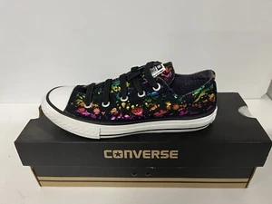 VINTAGE CONVERSE CT STRETCH LACE 642871F UNISEX KIDS BLACK. - Picture 1 of 12