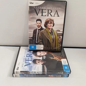 Vera season 1, 2 & 3 Bundle DVD TV Series Itv 6 DISCS - Picture 1 of 6