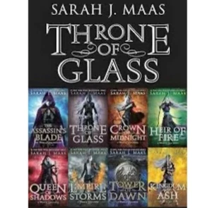Throne of Glass Book Set by Sarah J. Maas | Book 5-8 Novels Collection -Exp Ship - Foto 1 di 6