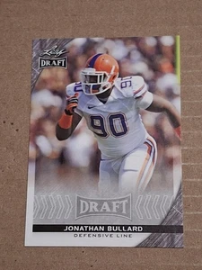 2016 JNATHAN BULLARD LEAF NFL ROOKIE CARD RC #42 FLORIDA GATORS CHICAGO BEARS  - Picture 1 of 2