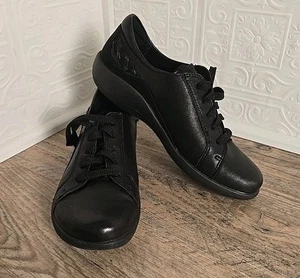 Aetrex Dana schwarzer bequemer Damenschuh Größe 7 einmal getragen - Bild 1 von 6