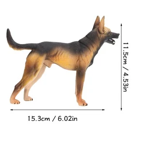 German Shepherd Dog Toy Educational Improve Curiosity Simulation Dog Model - Picture 1 of 23