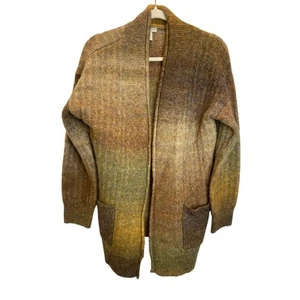 Christian Siriano Damen schöner ombre Boho Wolle neutral Regenbogen Pullover Medium - Bild 1 von 8