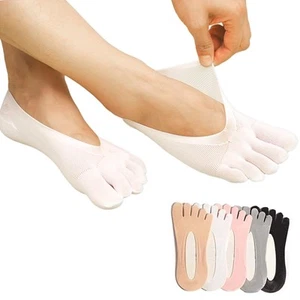 5 Pairs Five Finger Orthopedic Compression Socks, Toe Separator Socks, Breath... - Picture 1 of 7