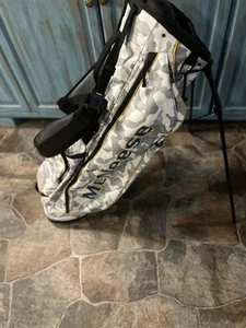 Ping Limited Edition White Camo Hoofer Lite “McNeese St.” Ti Stand Bag!! - Picture 1 of 7