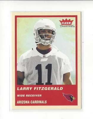 2004 Fleer Tradition #332 Larry Fitzgerald RC Rookie Cardinals - Image 1 of 2