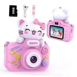 Kids Camera, Digital Camera for Kids Age 3-5 Boys/Girls, Toddler Cameras for 6 - Picture 1 of 8