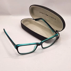 Scott Harris Europa Brille SH-372 Gestell 53 16 135 Blau Schwarz - Bild 1 von 11