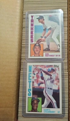 1984 Topps Baseball Complete Set NICE Mattingly RC Strawberry RC HOF Loaded 792 - Image 1 of 3